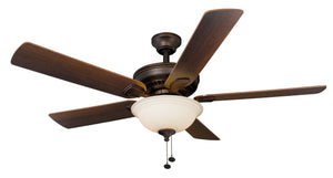 52" Campbell Ceiling Fan with light (mediterranean bronze) 51450