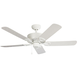 52" Calera Ceiling Fan (White) 00879