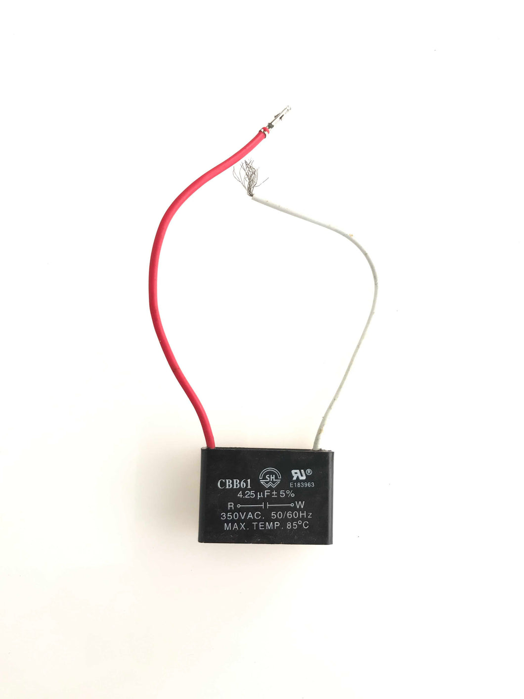 Capacitor - 2 wire (Red and White)