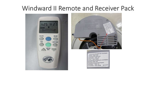 Windward II Remote and Receiver Pack